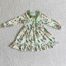 Load image into Gallery viewer, Gnomies Christmas tree baby girls nightgown
