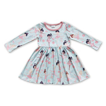 Load image into Gallery viewer, Long sleeves dance ballet baby girls dresses