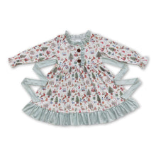 Load image into Gallery viewer, Snowman Christmas tree cake girls night gown