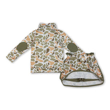 Load image into Gallery viewer, Long sleeves green camo top skirt baby girls clothing