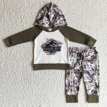 Load image into Gallery viewer, Mama's boy camo hoodie set