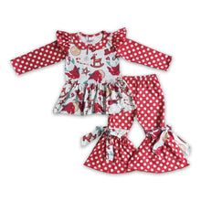 Load image into Gallery viewer, Gnomies santa reindeer girls Christmas outfits