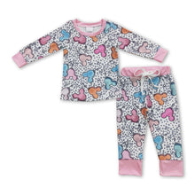 Load image into Gallery viewer, Mouse balloon long sleeves baby girls pajamas