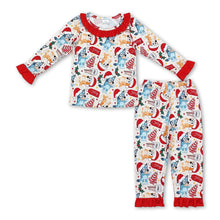 Load image into Gallery viewer, Christmas tree cake milk god kids girls pajamas