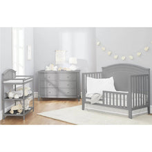 Load image into Gallery viewer, SF Home Solid Wood Convertible Crib in Grey - Toddler Bed Sold Separately