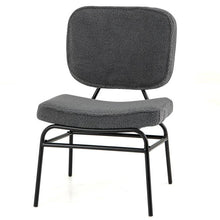 Load image into Gallery viewer, Modern Grey Upholstered Ergonomic Padded Accent Chair