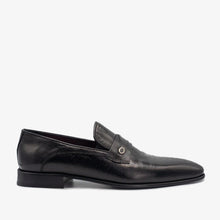 Load image into Gallery viewer, The Bangkok Black Penny Loafer Men Shoe