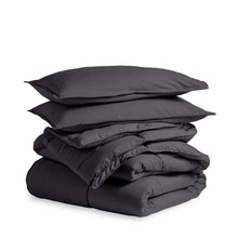 Load image into Gallery viewer, Full/Double Size All Season Super Soft Down Alternative Comforter Set Grey