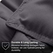 Load image into Gallery viewer, Full/Double Size All Season Super Soft Down Alternative Comforter Set Grey