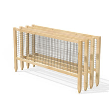 Load image into Gallery viewer, 4 Pack Cedar Garden Trellis Set - 45 x 23.5 inch Each - Made in USA