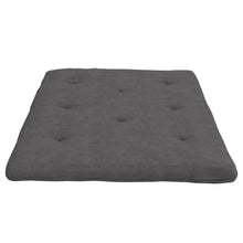 Load image into Gallery viewer, Full size 6-inch Thick Futon Mattress in Grey