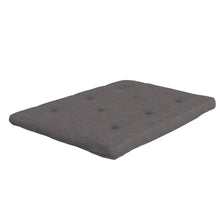 Load image into Gallery viewer, Full size 6-inch Thick Futon Mattress in Grey