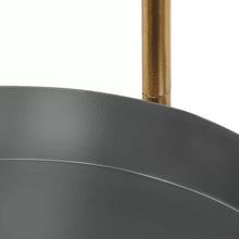 Load image into Gallery viewer, Modern Gold Grey Metal 3-Tier Flower Pot Plant Stand