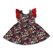 Load image into Gallery viewer, Flutter sleeves crawfish baby girls dresses