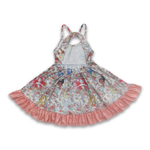 Load image into Gallery viewer, Sleeveless princess floral cute baby girls summer dresses