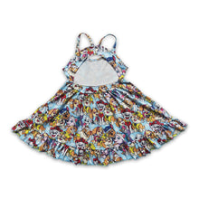 Load image into Gallery viewer, Sleeveless dog print cute baby girls summer dresses