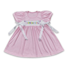 Load image into Gallery viewer, Birthday girl balloon pink baby girls dresses