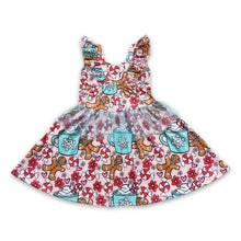 Load image into Gallery viewer, Gingerbread candy milk girls tulle Christmas dresses