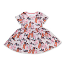Load image into Gallery viewer, Short sleeves boots western girls dresses