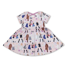 Load image into Gallery viewer, Short sleeves guitar singer girls summer dress