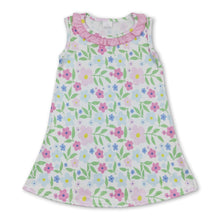 Load image into Gallery viewer, Sleeveless pink floral baby girls dresses