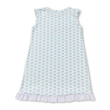 Load image into Gallery viewer, Sleeveless crab ruffle baby girls summer dresses