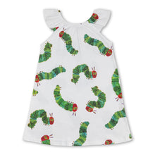 Load image into Gallery viewer, Flutter sleeves caterpillar baby girls summer dress