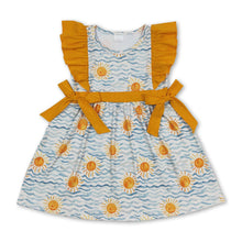 Load image into Gallery viewer, Flutter sleeves sun kids girls summer dresses