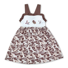 Load image into Gallery viewer, Straps duck pheasant deer camo kids girls dresses