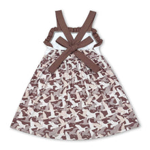 Load image into Gallery viewer, Straps duck pheasant deer camo kids girls dresses