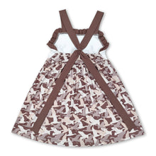 Load image into Gallery viewer, Straps duck pheasant deer camo kids girls dresses