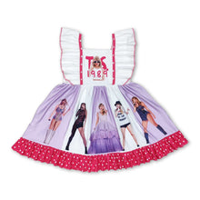Load image into Gallery viewer, Flutter sleeves polka dots panel singer girls dresses