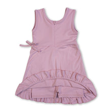 Load image into Gallery viewer, Sleeveless ruffle kids girls summer athletic dresses