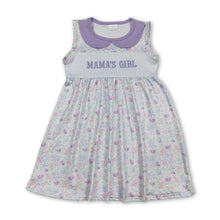 Load image into Gallery viewer, Sleeveless Mama's girl floral baby kids dresses