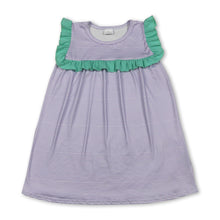 Load image into Gallery viewer, Sleeveless ruffle stripe baby girls summer dresses