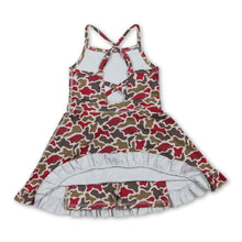 Load image into Gallery viewer, Straps camo hogs kids girls team athletic dress