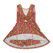 Load image into Gallery viewer, Sleeveless softball kids girls summer athletic dresses
