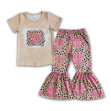 Load image into Gallery viewer, Mamas girl shirt leopard pants girls boutique clothing