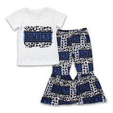 Load image into Gallery viewer, Bombers leopard kids girls team clothing
