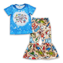 Load image into Gallery viewer, Cat elephant fish baby girls clothing set