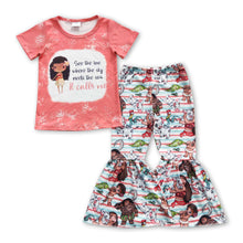 Load image into Gallery viewer, It calls me pig princess kids girls clothing set