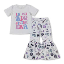 Load image into Gallery viewer, Big sister top bell bottom pants singer girls outfits