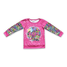 Load image into Gallery viewer, Colorful leopard tiger babe kids girls sweatshirt