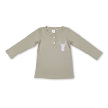 Load image into Gallery viewer, Long sleeves deer kids boy hunting shirt
