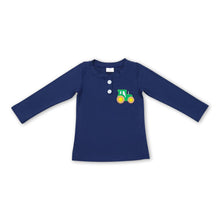 Load image into Gallery viewer, Long sleeves blue tractor kids boy hunting shirt