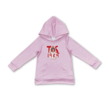 Load image into Gallery viewer, Pink long sleeves singer girls hoodie