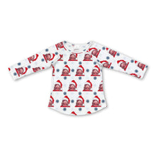 Load image into Gallery viewer, Long sleeves Christmas hat snowflake singer girls shirt