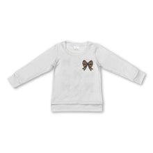 Load image into Gallery viewer, Long sleeves duck camo bow kids girls shirt