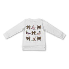Load image into Gallery viewer, Long sleeves duck camo bow kids girls shirt