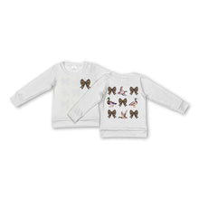 Load image into Gallery viewer, Long sleeves duck camo bow kids girls shirt
